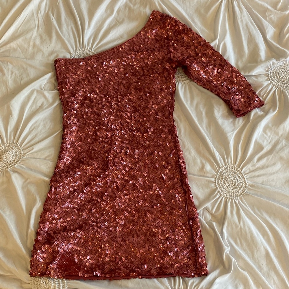 Sparkle tea rose Dress